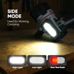 Super Bright Rechargeable LED Spotlight for Outdoors