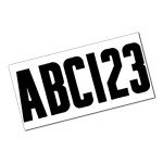 Attwood Waterproof Vinyl Boating Letter & Number Kit