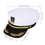 Men's Sailor Captain Hat - Classic Marine Style