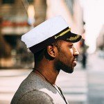 Men's Sailor Captain Hat - Classic Marine Style