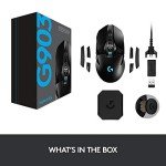 Logitech G903 Wireless Gaming Mouse - Ambidextrous, 25K DPI