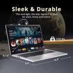 Acer Aspire 3 15.6" FHD Laptop with Ryzen 7