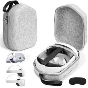 VR Headset Carrying Case for Meta Quest & Oculus