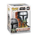 Mandalorian Flying with Child Funko Pop! Figure