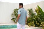 Men's Retro Hawaiian Short Sleeve Bowling Shirt