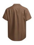 Vintage Short Sleeve Hawaiian Bowling Shirt for Men
