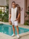 Vintage Short Sleeve Hawaiian Bowling Shirt for Men