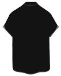 Vintage Music Bowling Shirts for Men - Short Sleeve