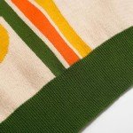Men's Vintage 1960s Mod Knit Polo Shirt - Green