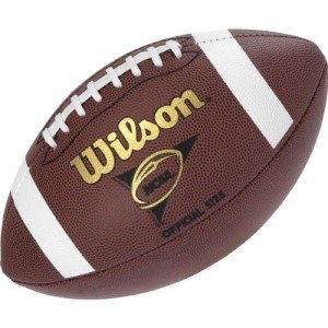 Wilson NCAA Official Size Composite Football - Brown