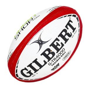 Gilbert G-TR4000 Size 5 Rugby Ball - Red