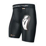 Men's Compression Shorts with Bio-Flex Cup Black