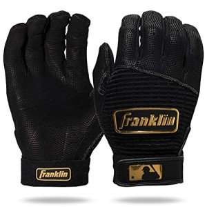 Franklin Sports Pro Classic Gold Batting Gloves