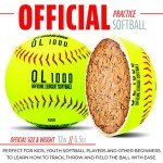 Franklin Sports 12" Softballs for Fastpitch Training