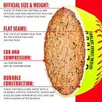Franklin Sports 12" Softballs for Fastpitch Training