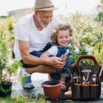 9-Piece Heavy Duty Stainless Steel Garden Tool Set