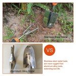 9-Piece Heavy Duty Stainless Steel Garden Tool Set