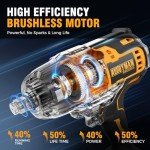 Alloyman Cordless Impact Wrench with Accessories
