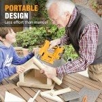 Alloyman Cordless Electric Stapler & Nail Gun
