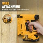 Alloyman Cordless Electric Stapler & Nail Gun