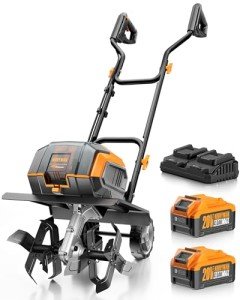 Alloyman 40V Cordless Electric Garden Tiller