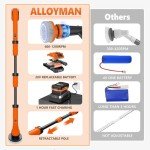 Alloyman Electric Floor and Wall Scrubber