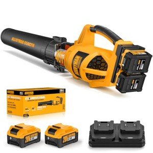 ALLOYMAN 40V Cordless Leaf Blower with Batteries