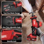 Alloyman 20V Cordless Brushless Reciprocating Saw Bundle
