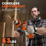 Alloyman 20V Cordless Reciprocating Saw with Blades