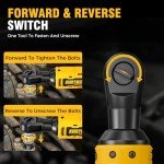 Alloyman Cordless Electric Wrench Kit with Batteries