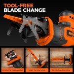 Alloyman 20V Cordless Reciprocating Saw with Blades