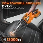 Alloyman Cordless Vacuum with 20V Power Suction