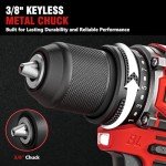 20V MAX Cordless Drill & Tool Set for Home