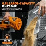 Alloyman Cordless Vacuum with 20V Power Suction