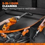 Alloyman Cordless Vacuum with 20V Power Suction