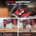 20V MAX Cordless Drill & Tool Set for Home