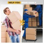 Heavy-Duty Furniture Dolly with Wheels - 2 Pack