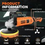 Alloyman 1200W Variable Speed Buffer Polisher Set