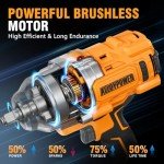 AlloyPower High Torque Cordless Impact Wrench Set