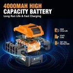 AlloyPower High Torque Cordless Impact Wrench Set