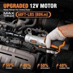 Cordless 3/8" Ratchet Wrench Set with Accessories