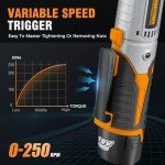 Cordless 3/8" Ratchet Wrench Set with Accessories