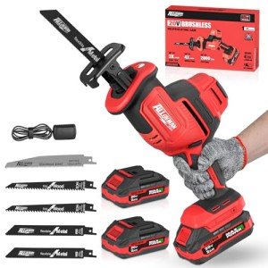 Alloyman 20V Cordless Brushless Reciprocating Saw Bundle