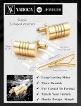 Men's Tie Clip and Cufflinks Set - Gift Box