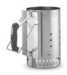 Weber Silver Rapidfire Chimney Starter for Grilling