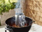 Weber Silver Rapidfire Chimney Starter for Grilling