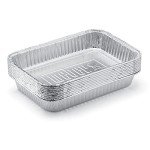 Weber Aluminum Drip Pans, 10-Pack, 7.5x5 Inch