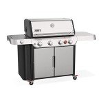 Weber Genesis S-435 Gas Grill in Stainless Steel
