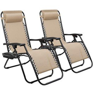 Devoko Adjustable Zero Gravity Chairs - Set of 2