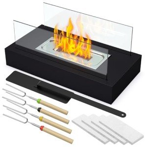 Portable Tabletop Fire Pit for Indoor/Outdoor Use
